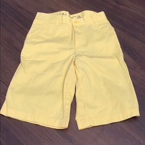 3 for $30 Pastel yellow nautica shorts boys 14